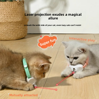 Collar Láser Interactivo para Gatos - Recargable por USB