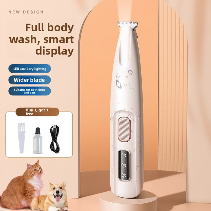 Cortapelos Eléctrico para Perros y Gatos - Silencioso